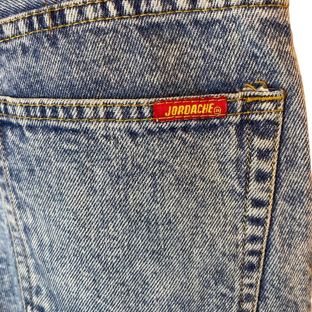 Jordache Mom Jeans Women’s 32x28 Blue High Rise Denim 90s Y2K Vintage High Waist - Picture 7 of 10